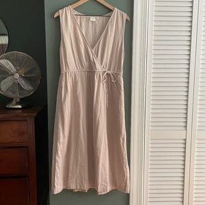 Olli Ella Organic Cotton Sundress in Oat Size S